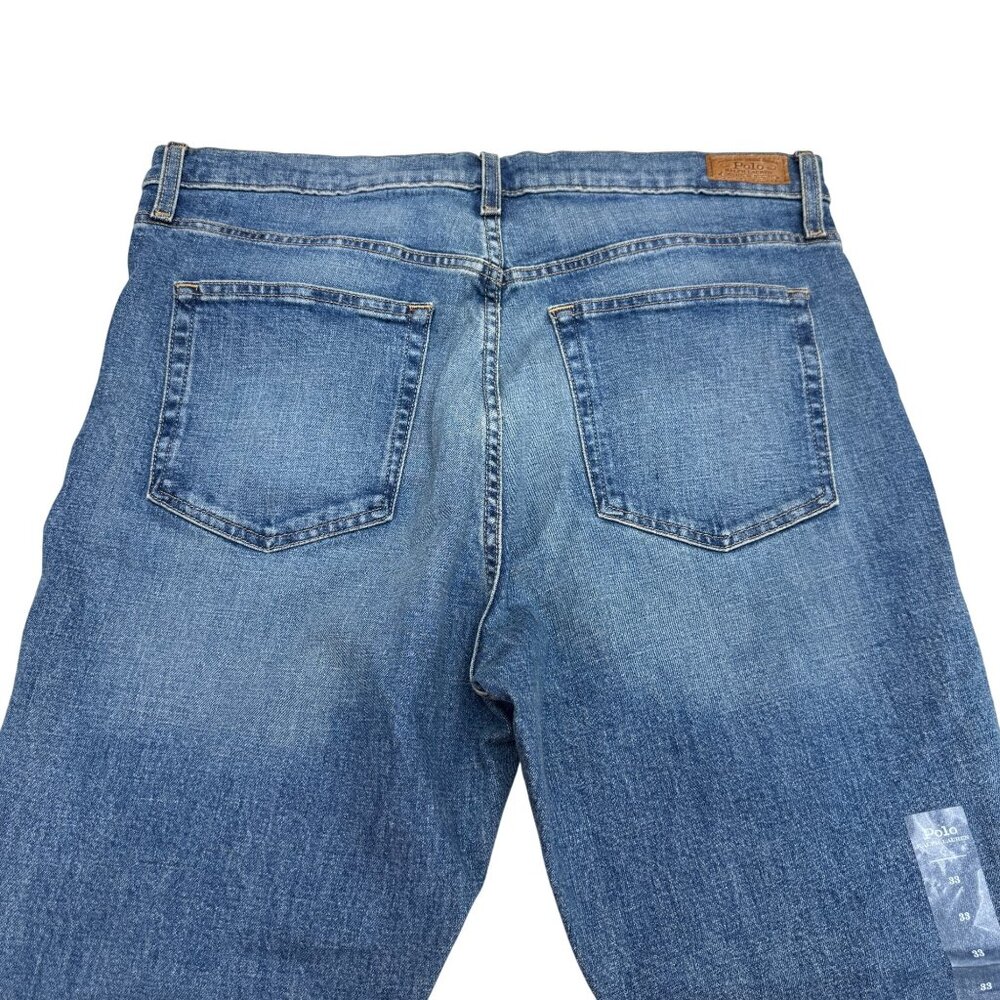 Polo Ralph Lauren Women's High Rise Skinny Indigo Jean Denim Pants, Size 33 NWT - Picture 5 of 12
